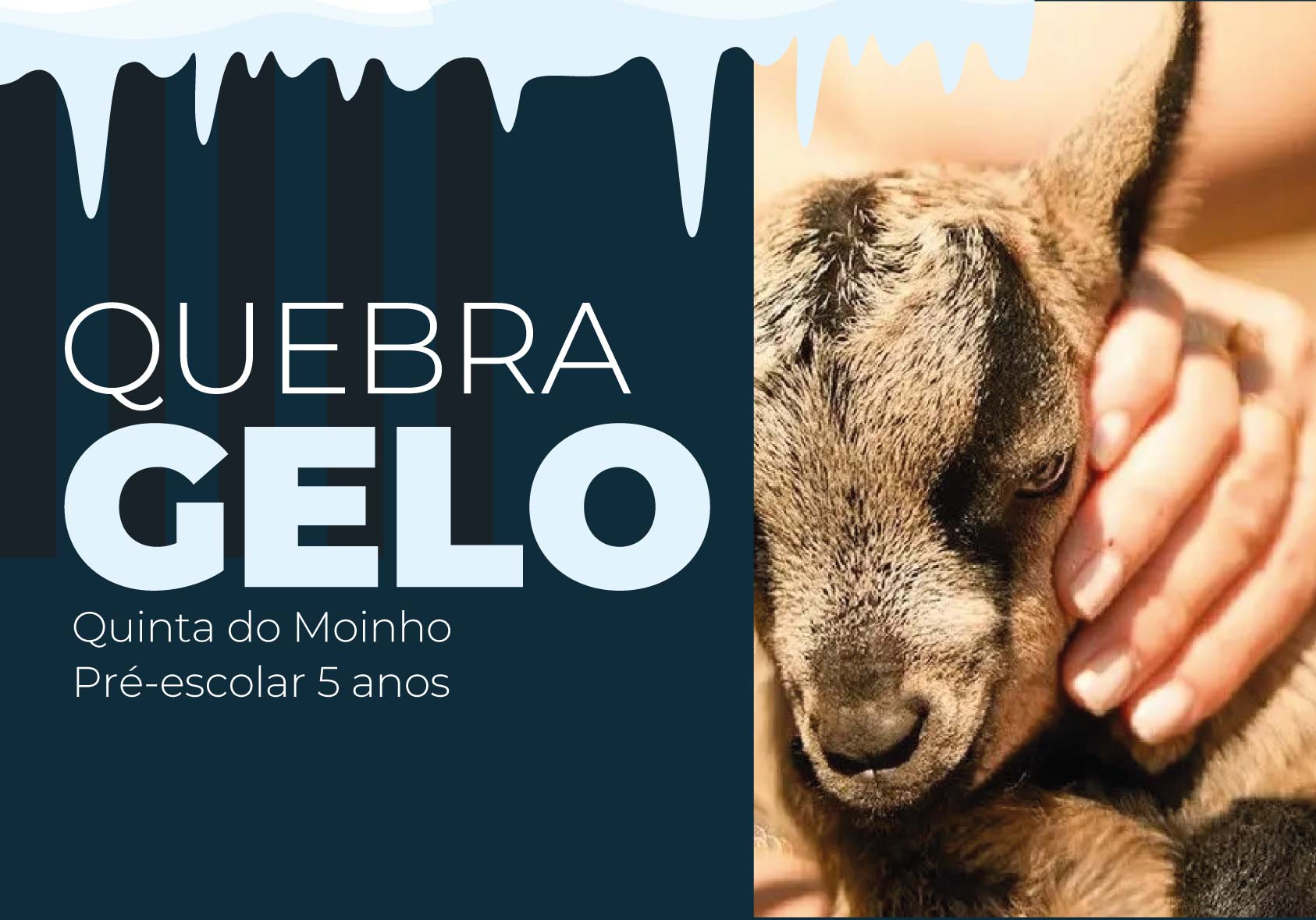 Inscrições para o Quebra-gelo Pré-Escolar